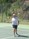 Adult tennis course - 1h30/day - Méribel