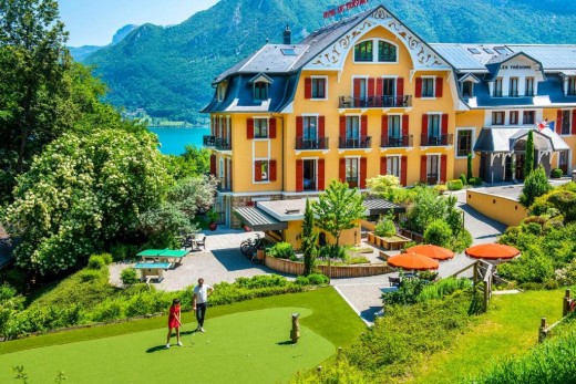 Tennis Trip Hotel 4* Les Tresoms Lake & Spa - Annecy