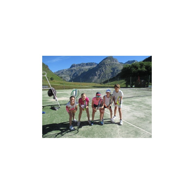Children tennis course 1hr30/day (6-11 y/o) - Val d'Isère