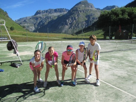Children tennis course 1hr30/day (6-11 y/o) - Val d'Isère
