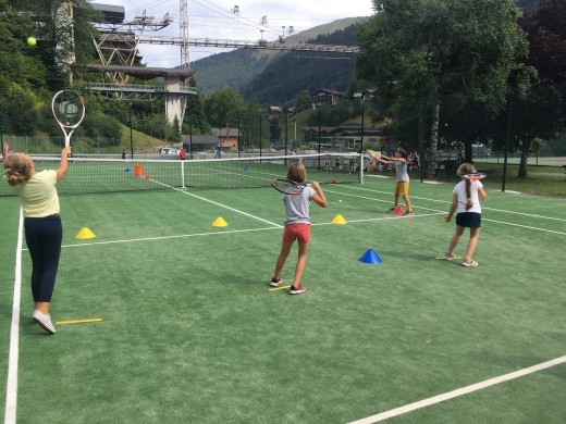Children tennis course 1hr or 1hr30/day (6-11 y/o) - Morzine