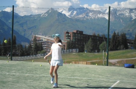Teens tennis training (11-17 y/o) - 3hr/d - Les Arcs