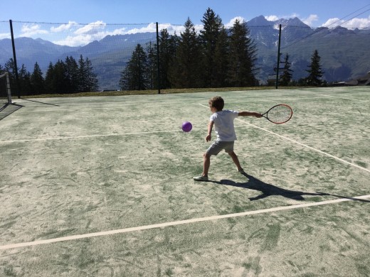 Mini tennis course (4-5 y/o) - Les Arcs